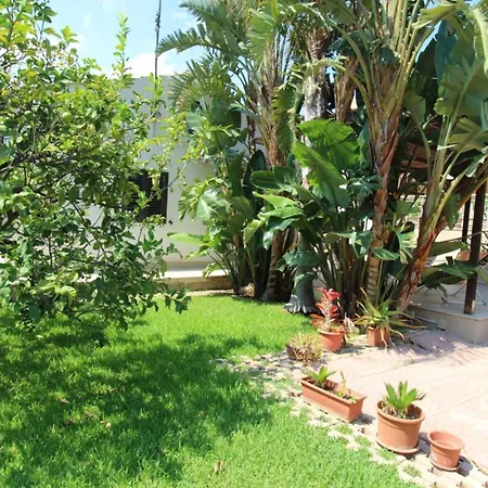 Relax In Villa With Garden Private Terrace 200M From Sea Siracusa 아파트 시라쿠사